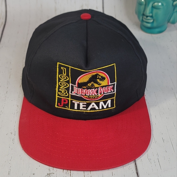 Jurassic Park 1993 JP Team McDonald's Vintage Collectible Snap Back Unisex Hat - Picture 2 of 12